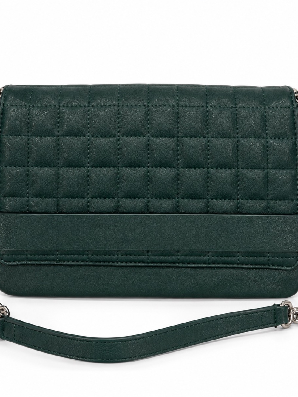 Mossimo Quilted Crossbody Bag in Deep Green